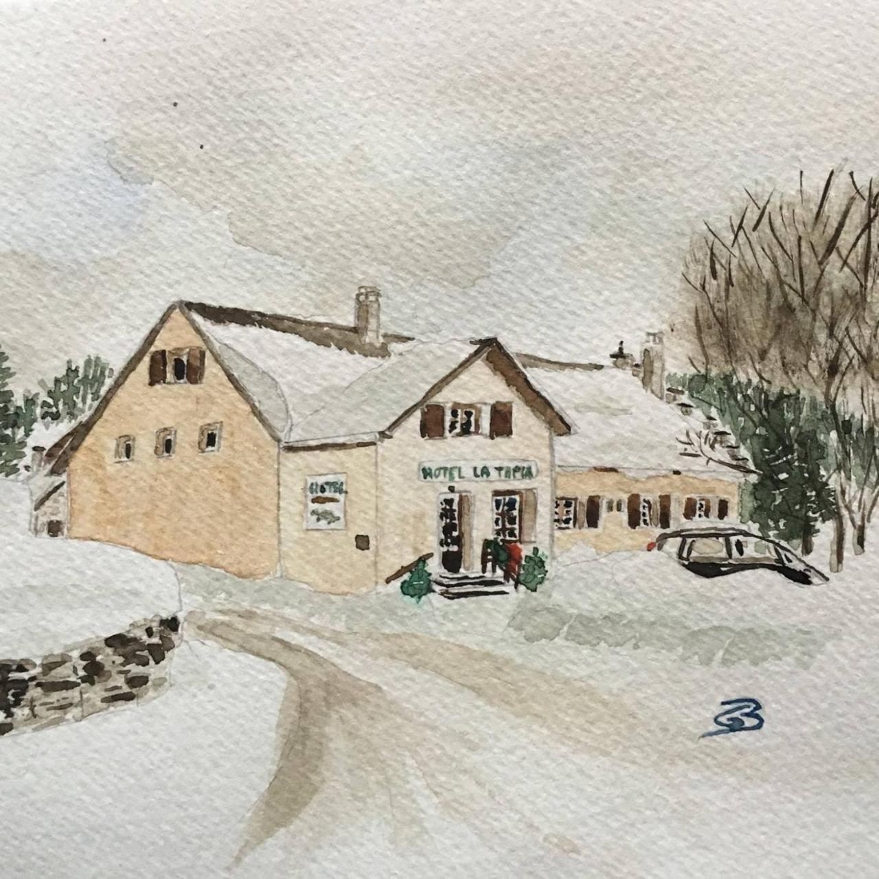 Hotel La Tapia Autrans-Meaudre-en-Vercors Bagian luar foto